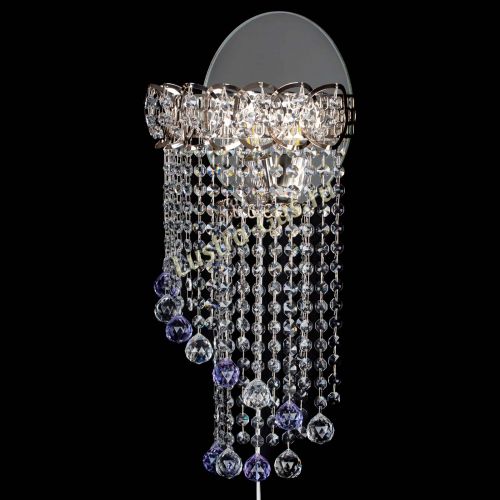 Бра Омега №1 фиолетовая в Химках Гусь Хрустальный