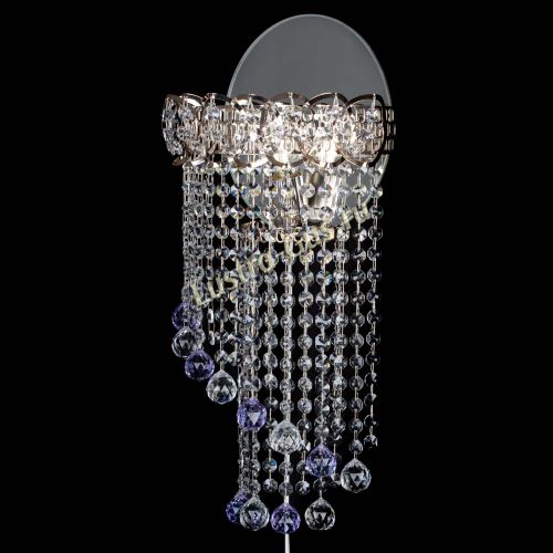 Бра Омега №1 фиолетовая в Химках Гусь Хрустальный