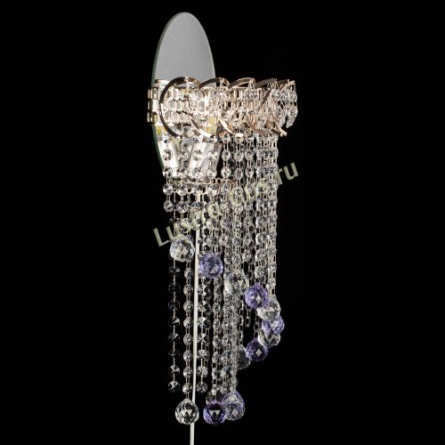 Бра Омега №1 фиолетовая в Химках Гусь Хрустальный