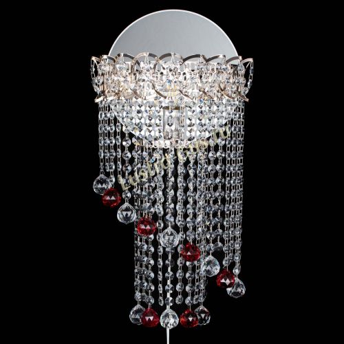 Бра Омега №1 красная в Химках Гусь Хрустальный