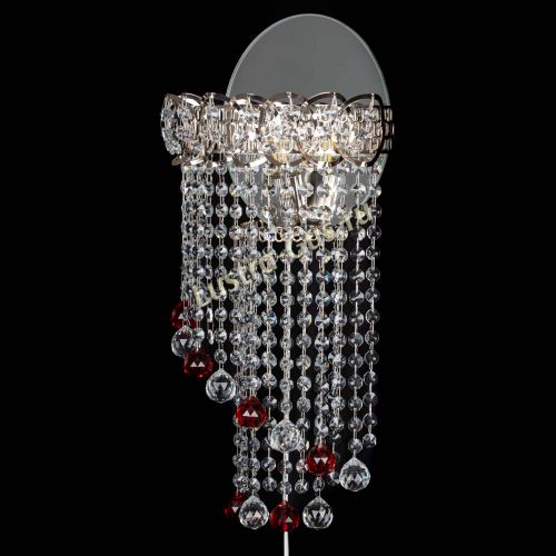 Бра Омега №1 красная в Химках Гусь Хрустальный