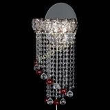 Бра Омега №1 красная в Химках