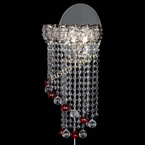 Бра Омега №1 красная в Химках Гусь Хрустальный