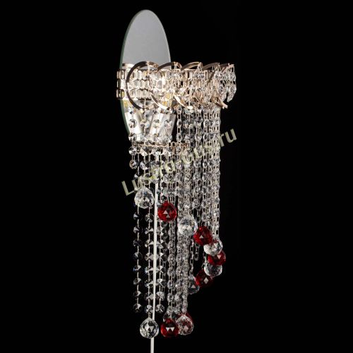 Бра Омега №1 красная в Химках Гусь Хрустальный