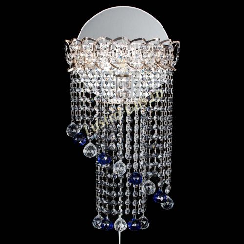 Бра Омега №1 синяя в Химках Гусь Хрустальный