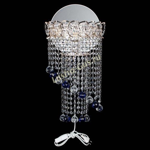 Бра Омега №1 синяя в Химках Гусь Хрустальный