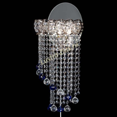 Бра Омега №1 синяя в Химках Гусь Хрустальный