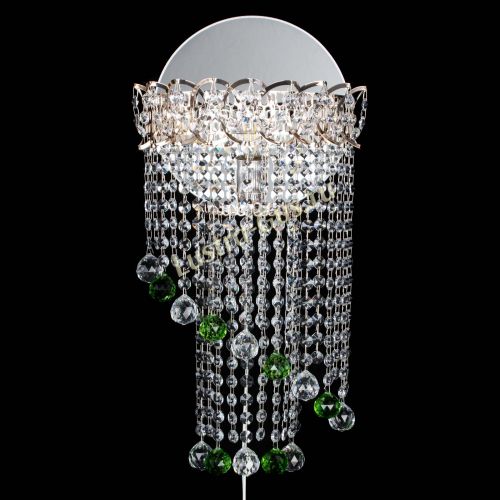 Бра Омега №1 зеленая в Химках Гусь Хрустальный