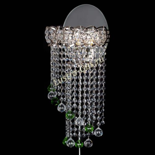 Бра Омега №1 зеленая в Химках Гусь Хрустальный