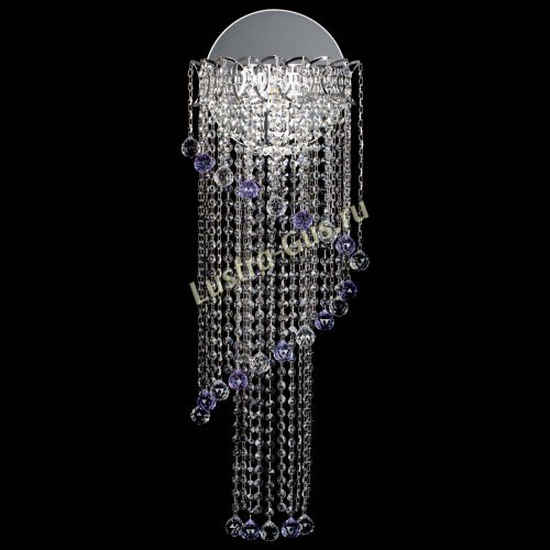 Бра Омега №3 фиолетовая в Химках Гусь Хрустальный