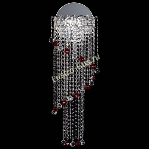 Бра Омега №3 красная в Химках Гусь Хрустальный