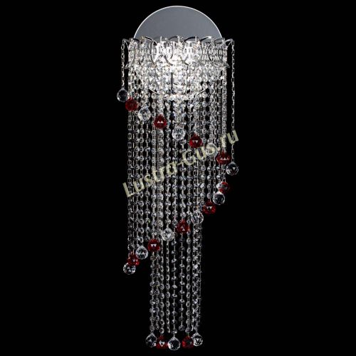 Бра Омега №3 красная в Химках Гусь Хрустальный