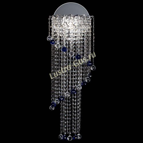 Бра Омега №3 синяя в Химках Гусь Хрустальный