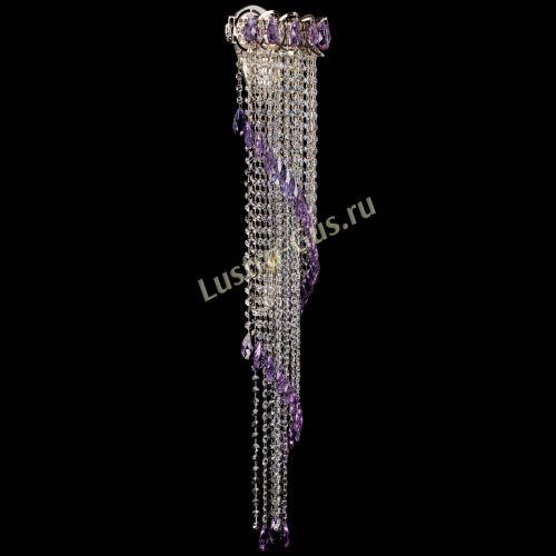 Бра Омега №4 фиолетовая в Химках Гусь Хрустальный