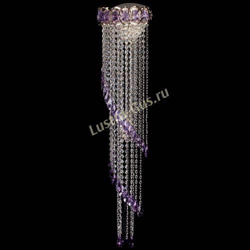 Бра Омега №4 фиолетовая в Химках Гусь Хрустальный