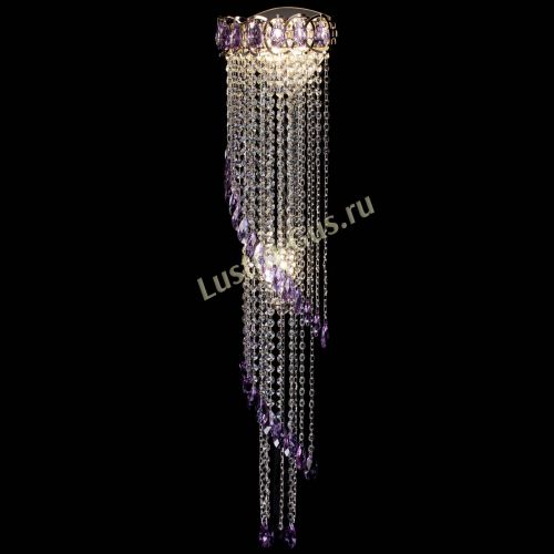 Бра Омега №4 фиолетовая в Химках Гусь Хрустальный