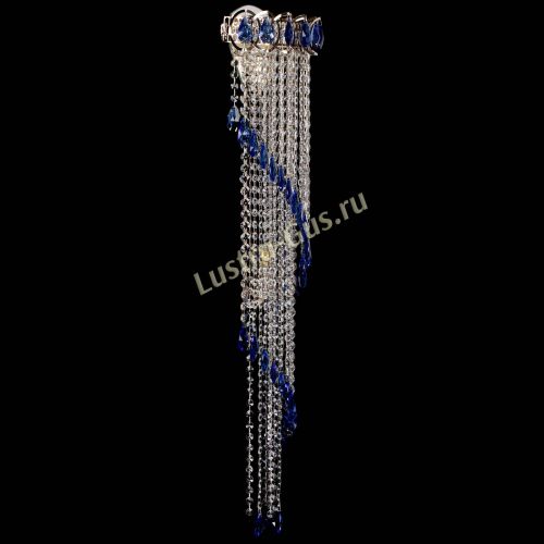 Бра Омега №4 синяя в Химках Гусь Хрустальный