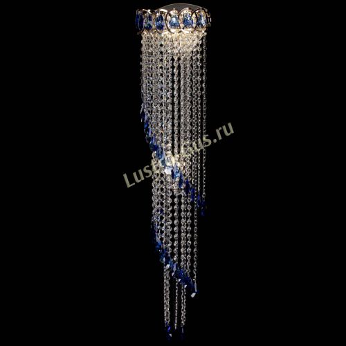 Бра Омега №4 синяя в Химках Гусь Хрустальный