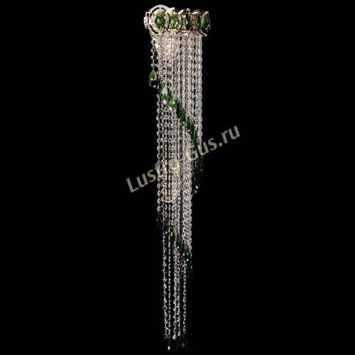 Бра Омега №4 зеленая в Химках Гусь Хрустальный