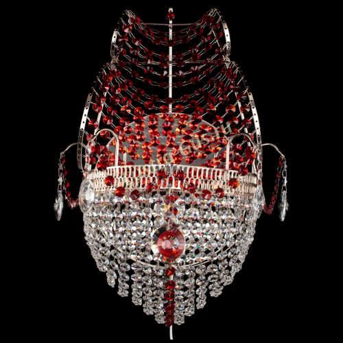 Бра Парусник №1 красная в Химках Гусь Хрустальный