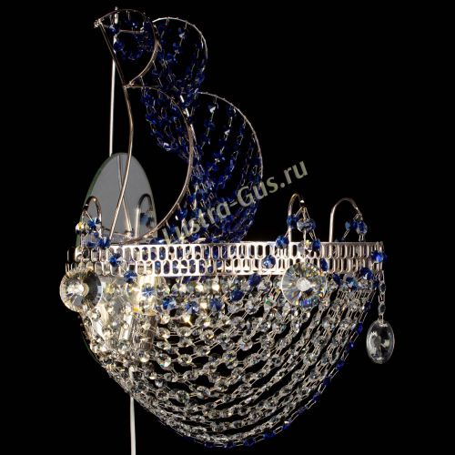 Бра Парусник №1 синяя в Химках Гусь Хрустальный
