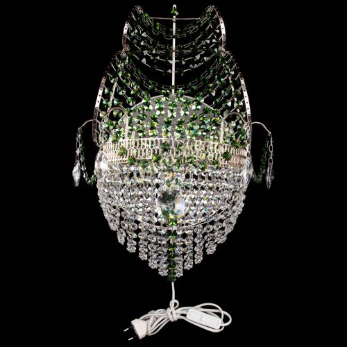 Бра Парусник №1 зеленая в Химках Гусь Хрустальный