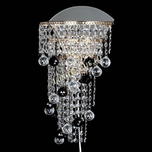 Бра Пирамида №3 черная в Химках Гусь Хрустальный