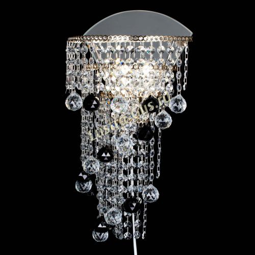 Бра Пирамида №3 черная в Химках Гусь Хрустальный