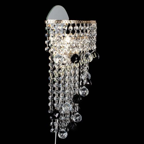 Бра Пирамида №3 черная в Химках Гусь Хрустальный