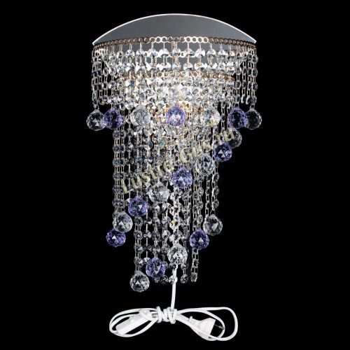 Бра Пирамида №3 фиолетовая в Химках Гусь Хрустальный