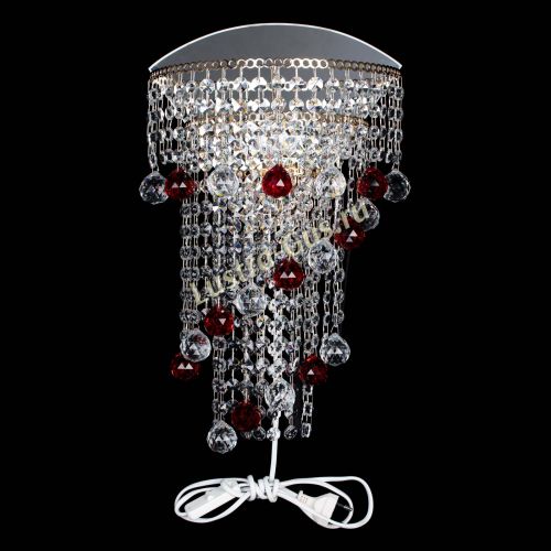 Бра Пирамида №3 красная в Химках Гусь Хрустальный