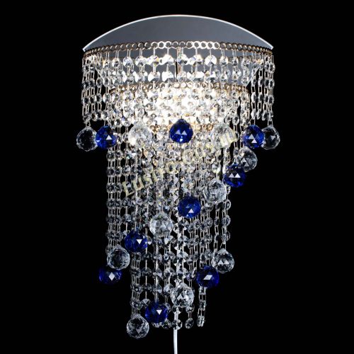 Бра Пирамида №3 синяя в Химках Гусь Хрустальный