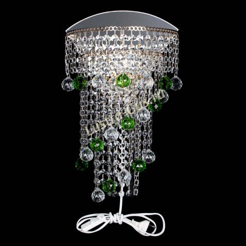 Бра Пирамида №3 зеленая в Химках Гусь Хрустальный