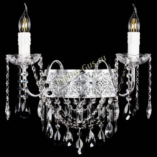 Бра Свеча Восток №2 черная в Химках Гусь Хрустальный