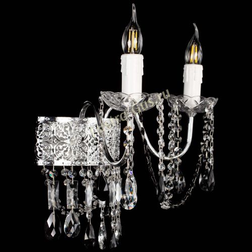 Бра Свеча Восток №2 черная в Химках Гусь Хрустальный