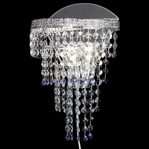 Бра Токката оптикон фиолетовая в Химках Гусь Хрустальный