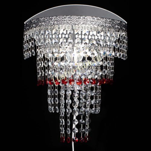 Бра Токката оптикон красная в Химках Гусь Хрустальный