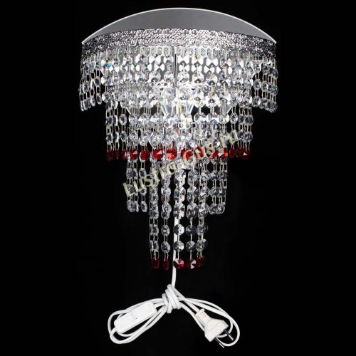 Бра Токката оптикон красная в Химках Гусь Хрустальный