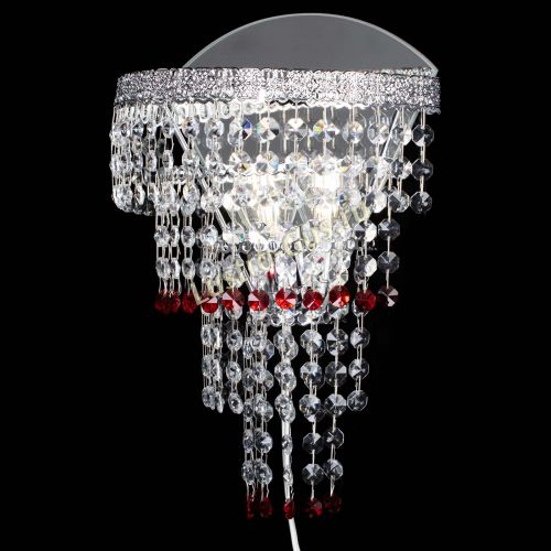 Бра Токката оптикон красная в Химках Гусь Хрустальный
