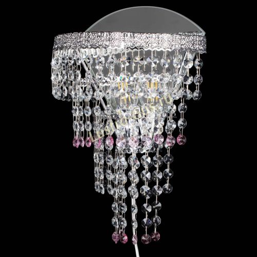 Бра Токката оптикон розовая в Химках Гусь Хрустальный