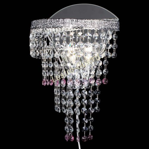 Бра Токката оптикон розовая в Химках Гусь Хрустальный