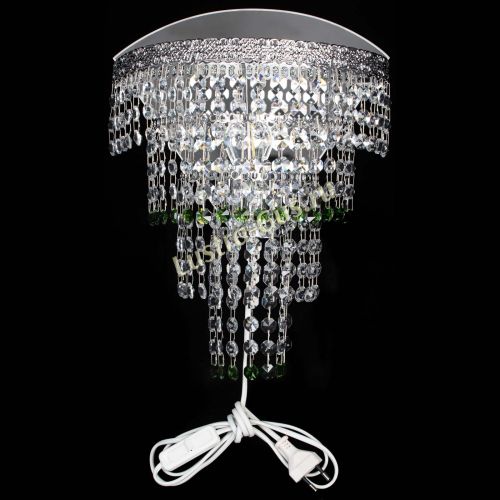 Бра Токката оптикон зеленая в Химках Гусь Хрустальный