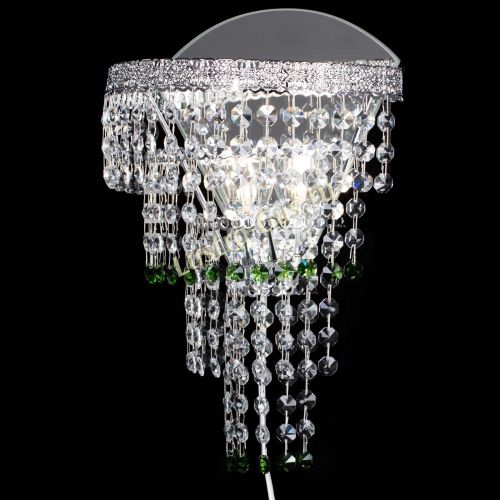 Бра Токката оптикон зеленая в Химках Гусь Хрустальный