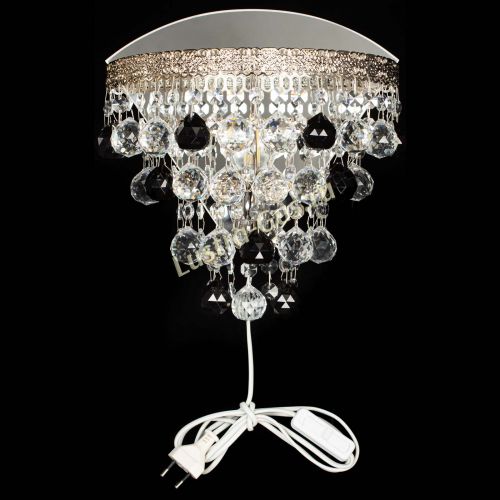 Бра Токката пирамида шар 30 черная в Химках Гусь Хрустальный