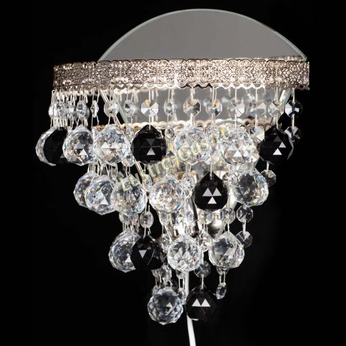 Бра Токката пирамида шар 30 черная в Химках Гусь Хрустальный