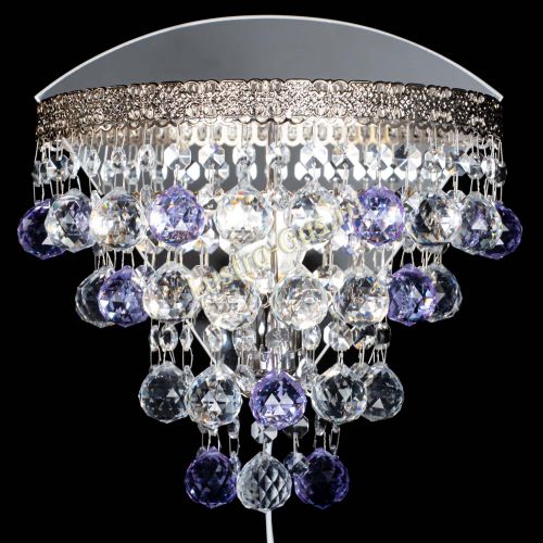 Бра Токката пирамида шар 30 фиолетовая в Химках Гусь Хрустальный