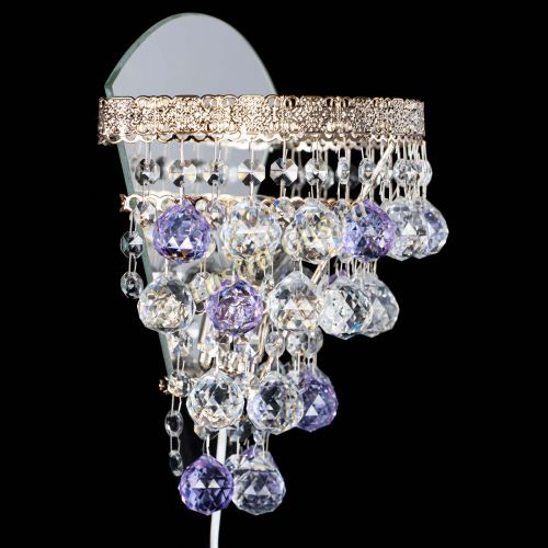 Бра Токката пирамида шар 30 фиолетовая в Химках Гусь Хрустальный