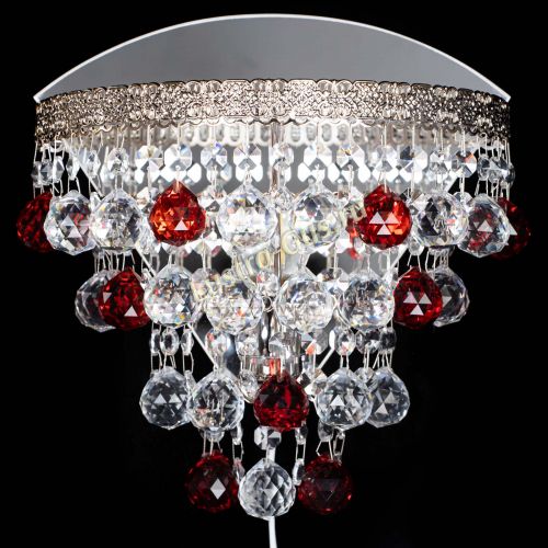 Бра Токката пирамида шар 30 красная в Химках Гусь Хрустальный