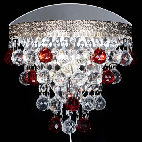 Бра Токката пирамида шар 30 красная в Химках Гусь Хрустальный