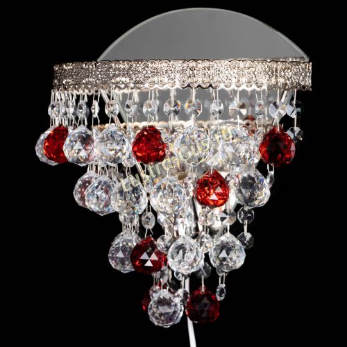 Бра Токката пирамида шар 30 красная в Химках Гусь Хрустальный